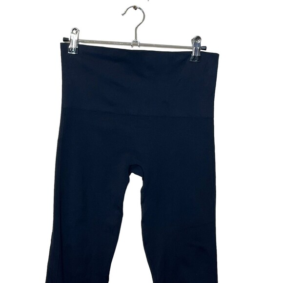 SPANX Womens Look at Me Now Seamless Crop Leggings Navy Blue Size Medium - Picture 2 of 9